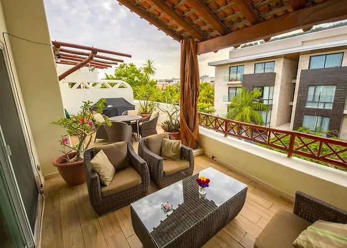Penthouse Private Jacuzzi Bbq Family Friendly Maid Service Playa del Carmen