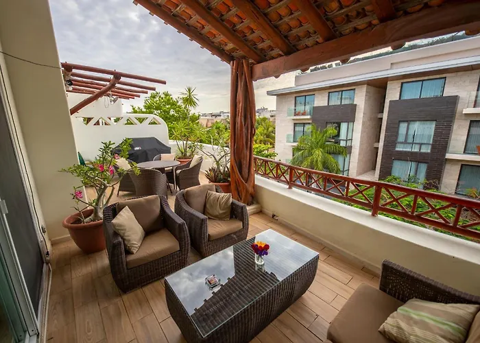 Penthouse Private Jacuzzi Bbq Family Friendly Maid Service Playa del Carmen